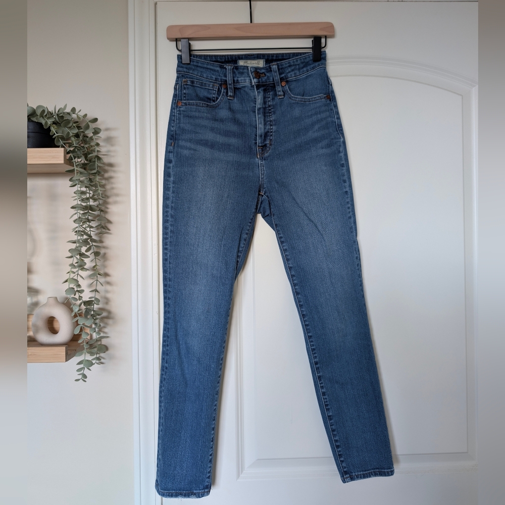 Madewell Curvy High Rise Skinny Crop Jean